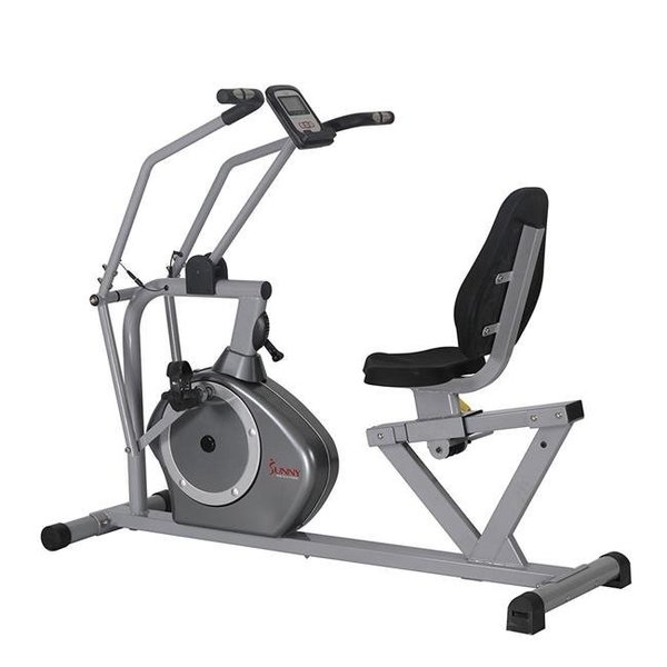 Sunny Health And Fitness Sunny Health & Fitness SF-RB4708 Cross Training Magnetic Recumbent Bike SF-RB4708